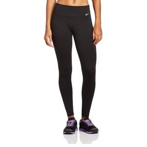 Nike Black Dri - Fit Full Length Leggings